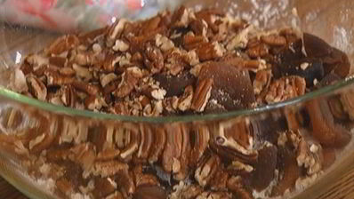 маффины с курагой и орехами пекан