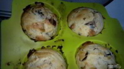 маффины с кусочками шоколада