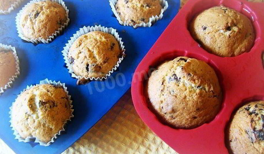 Рецепт маффинов с шоколадом
