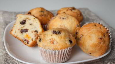 маффины с сухофруктами