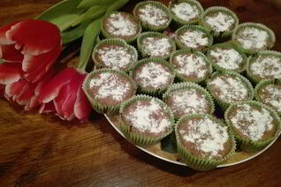 Шоколадные маффины на ряженке