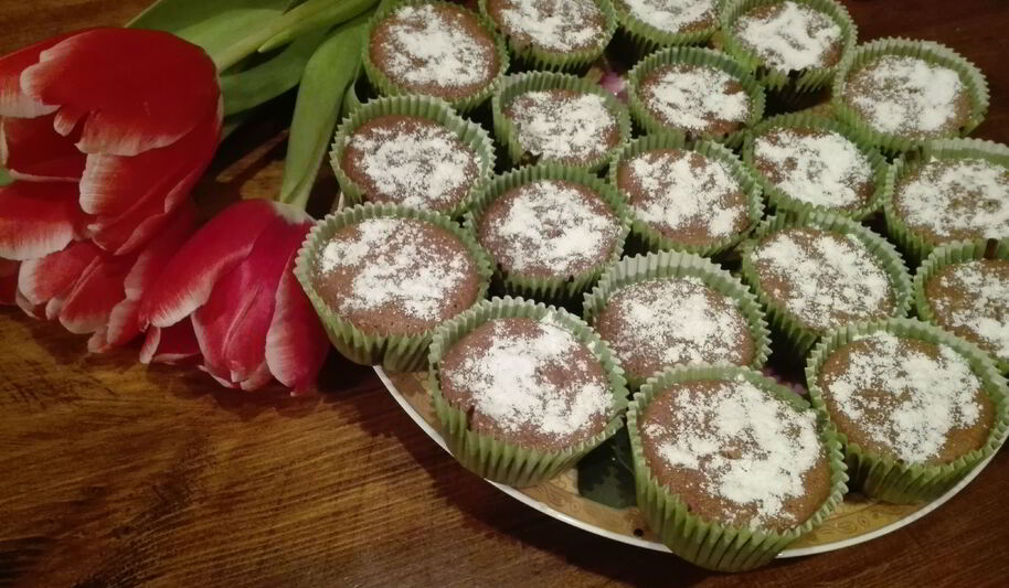 Рецепт шоколадных маффинов на ряженке