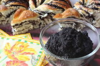 Маковая начинка для рулетов