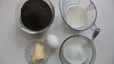 маковая начинка для рулетов