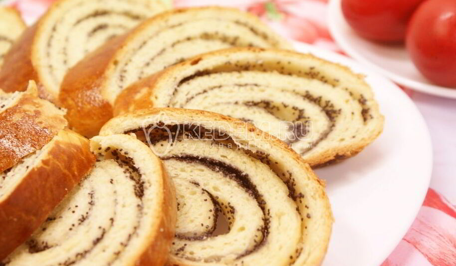 Рецепт макового рулета