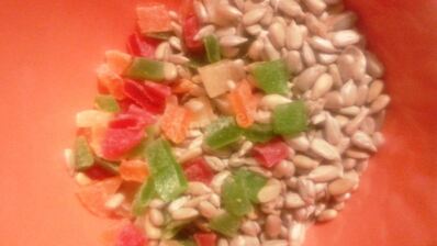 какао-манник в глазури