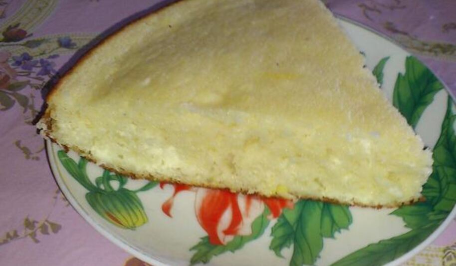 Рецепт лимонного манника