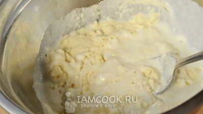 манник на кефире без муки