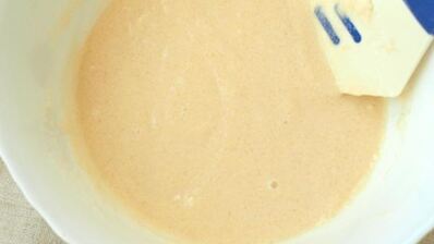 манник на кефире с яблоками