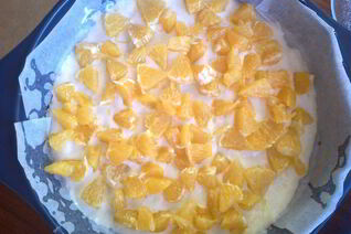 Манник с апельсинами