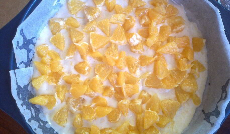 Рецепт манника с апельсинами