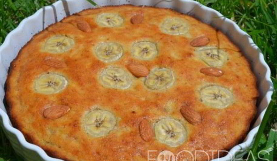 Рецепт манника с бананами