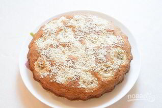 Манник с бананом на кефире