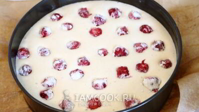 манник с клубникой