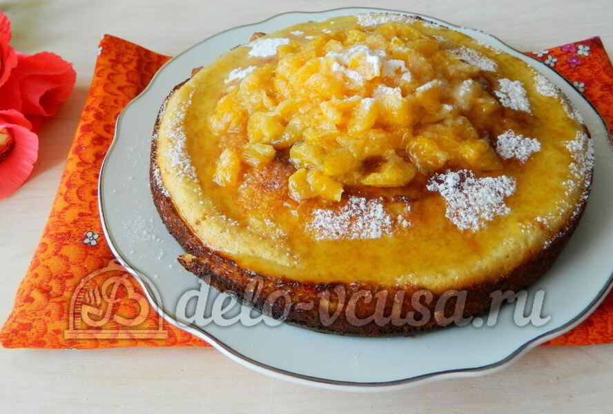 Манник с мандаринами