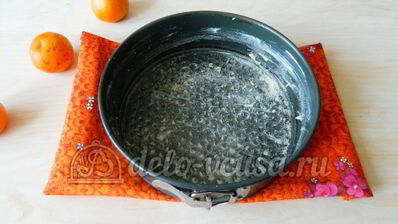 манник с мандаринами