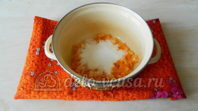 манник с мандаринами