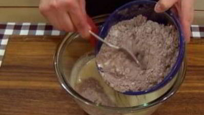 постный шоколадный манник