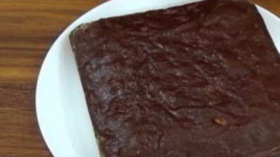 постный шоколадный манник