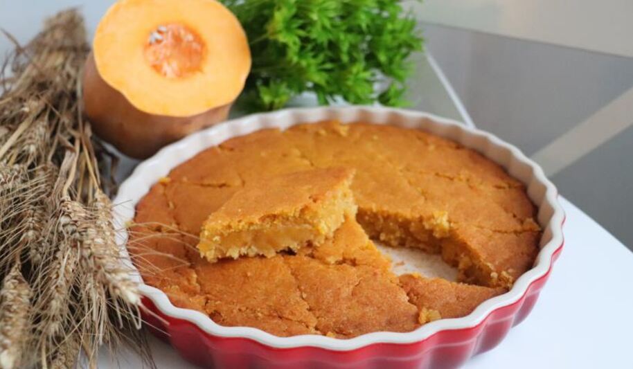 Рецепт элементарного постного манника с тыквой и апельсином