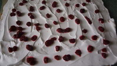 меренговый рулет