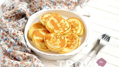 апельсиновые оладьи