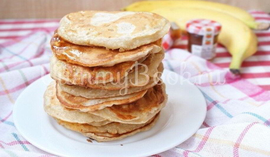 Рецепт банановых оладий