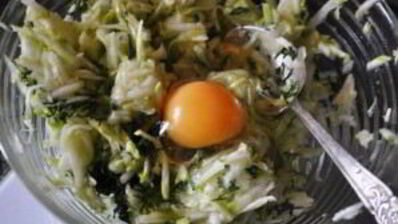 диетические оладьи из кабачков