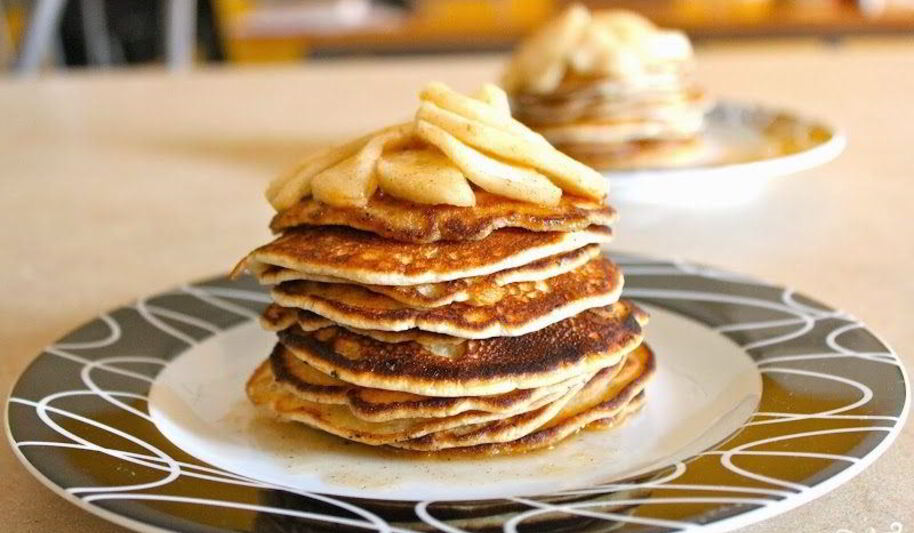 Рецепт дрожжевых оладий на простокваше