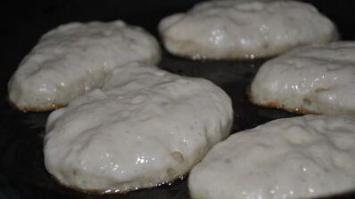 дрожжевые оладьи