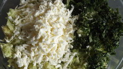 кабачково-сырные оладьи