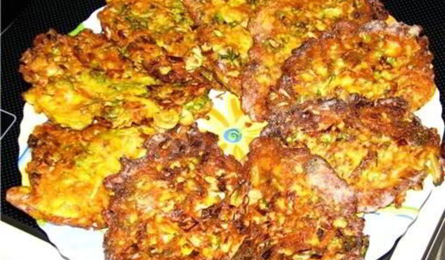 Рецепт капустных оладий из капусты