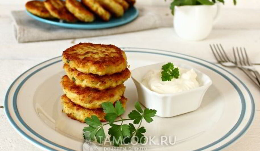 Рецепт капустных оладий с манкой