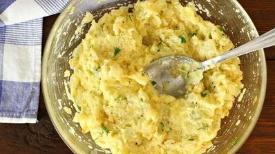 капустные оладьи с манкой