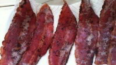 картофельные оладьи с беконом