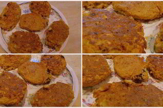 Морковно-яблочные оладьи