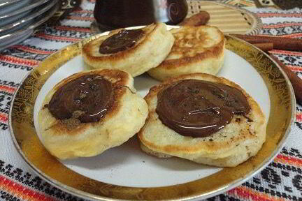 Оладушки на дрожжах