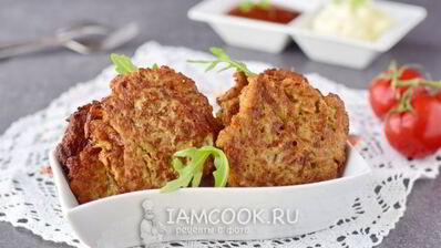 оладьи из баклажанов