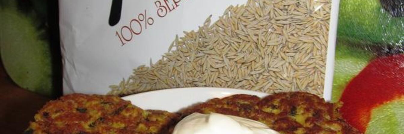 Оладьи из кабачков и отрубей лито