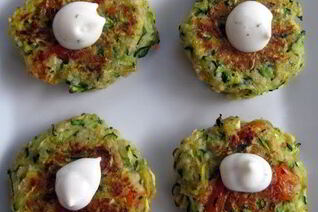 Оладьи из кабачков в духовке