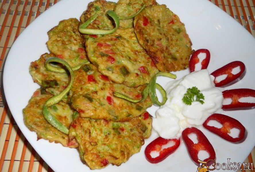 Оладьи из кабачков