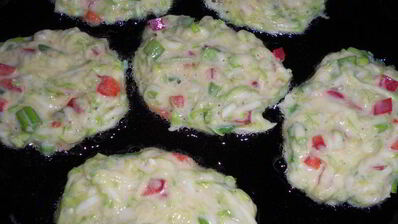 оладьи из кабачков