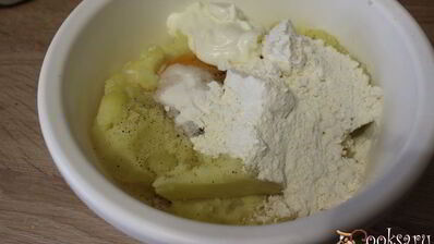 оладьи из картофельного пюре