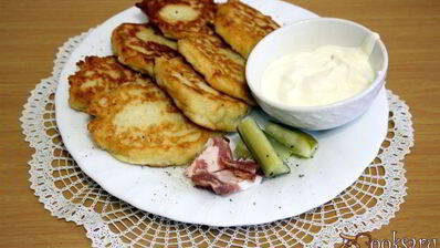 оладьи из картофельного пюре