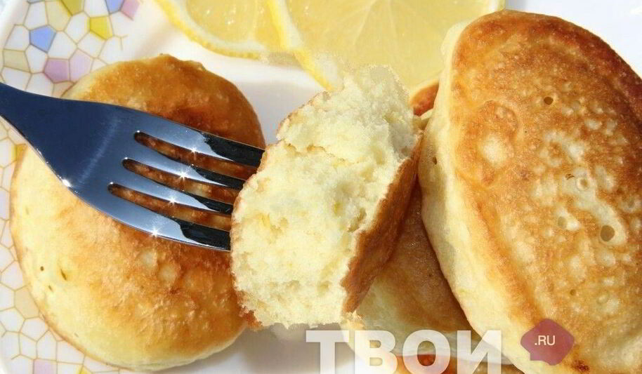 Рецепт оладий на кефире