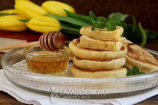 Оладьи на прокисшем кефире