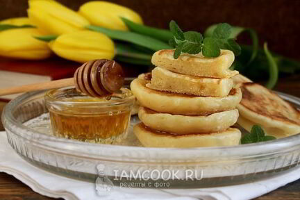 Оладьи на прокисшем кефире