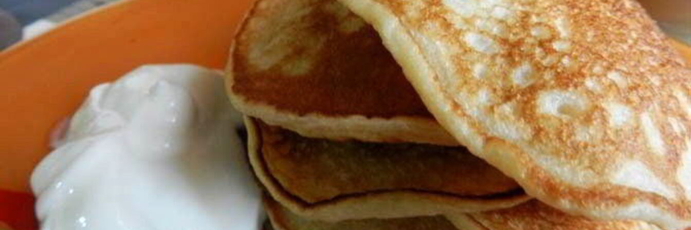 Оладьи на ряженке