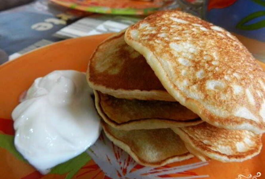 Оладьи на ряженке