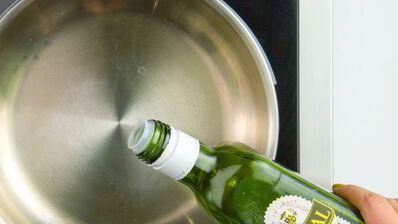 оладьи с голубикой